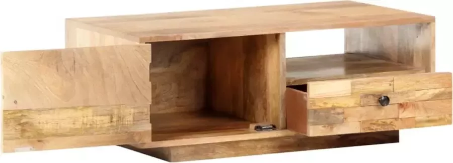 Maison Exclusive Salontafel 90x50x35 cm massief mangohout