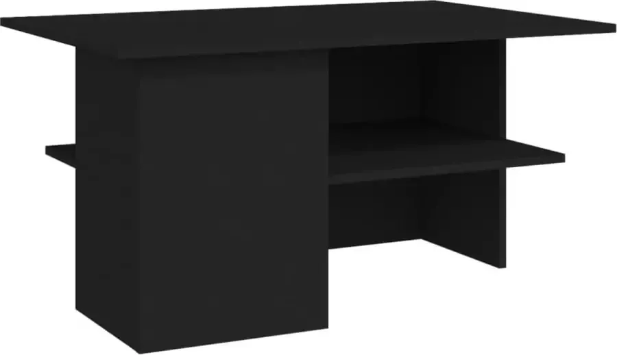 Maison Exclusive Salontafel 90x60x46 5 cm spaanplaat zwart