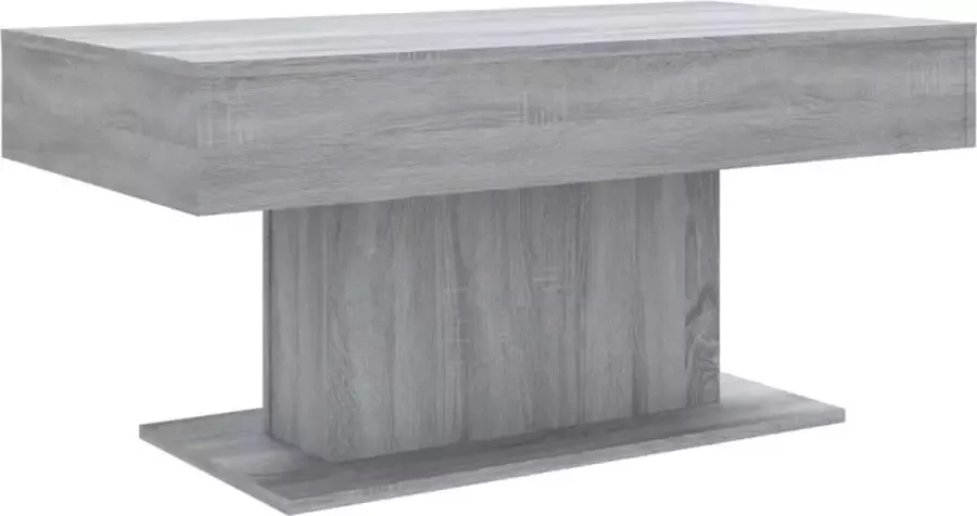 Maison Exclusive Salontafel 96x50x45 cm bewerkt hout grijs sonoma eikenkleurig