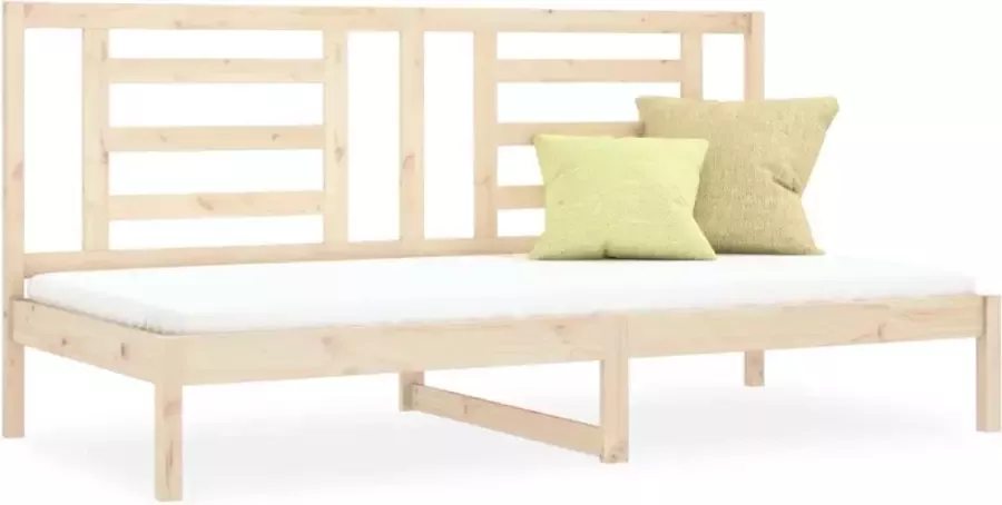Maison Exclusive Meubelmania Slaapbank 90x200 cm massief grenenhout