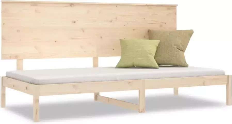 Maison Exclusive Slaapbank 90x200 cm massief grenenhout