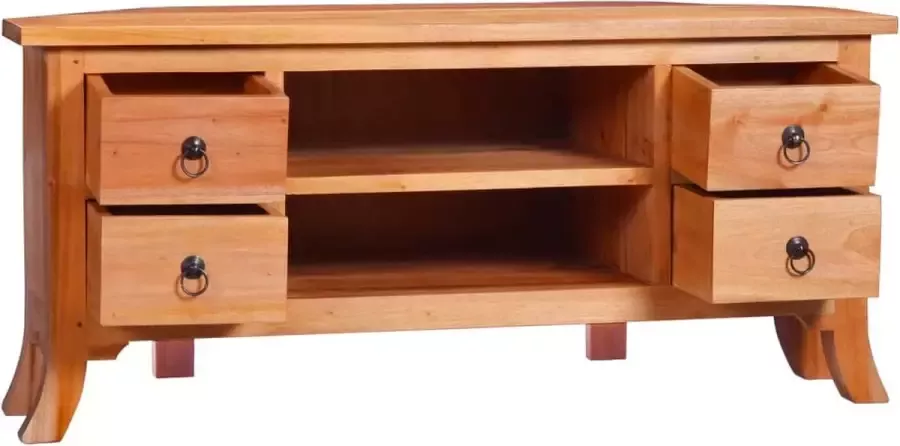 Maison Exclusive Tv-meubel 100x40x45 cm massief mahoniehout - Foto 2