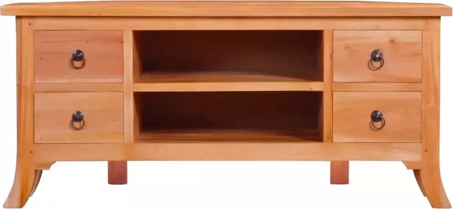 Maison Exclusive Tv-meubel 100x40x45 cm massief mahoniehout