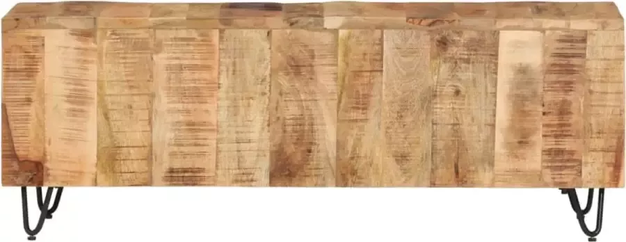 Maison Exclusive Tv-meubel 110x30x40 cm massief mangohout - Foto 2