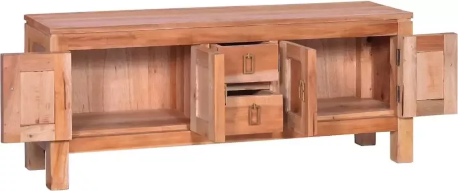 Maison Exclusive Tv-meubel 110x30x45 cm massief mahoniehout