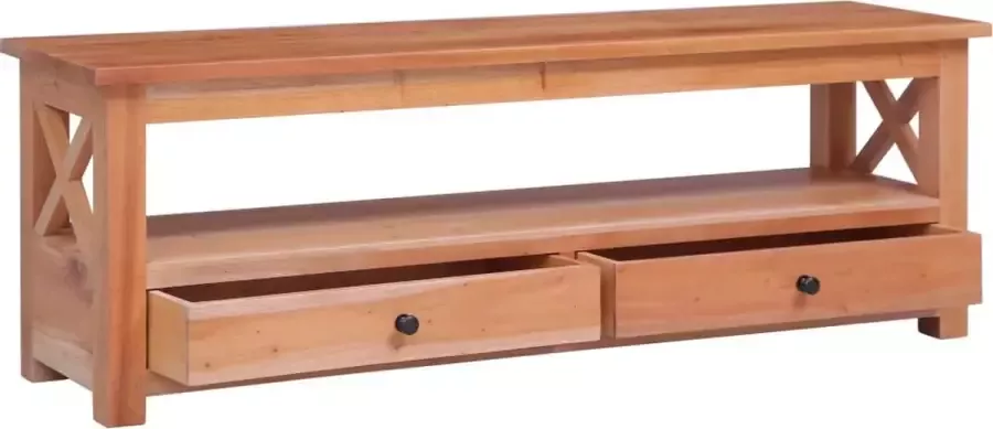 Maison Exclusive Tv-meubel 115x30x40 cm massief mahoniehout