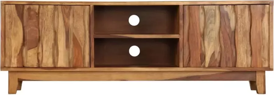 Maison Exclusive Tv-meubel 118x30x40 cm massief sheeshamhout