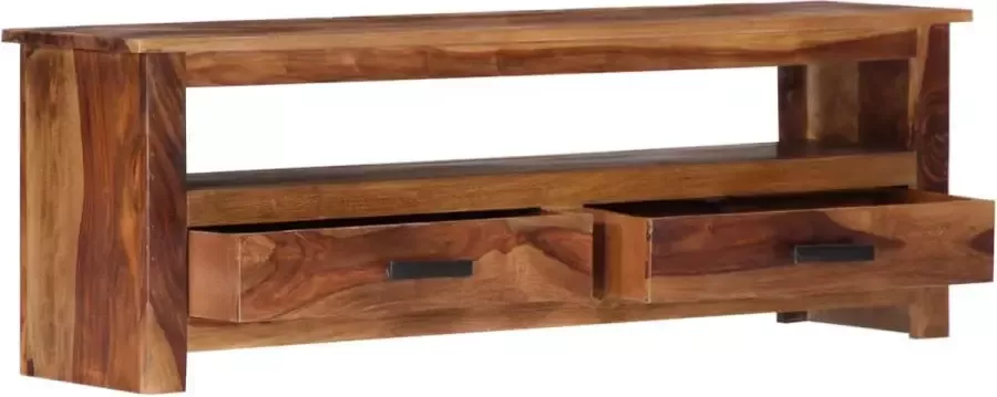 Maison Exclusive TV-meubel 118x30x40 cm massief sheeshamhout