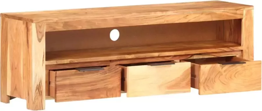 Maison Exclusive Tv-meubel 119x30x41 cm massief acaciahout