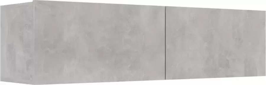 Maison Exclusive Tv-meubel 120x30x30 cm bewerkt hout betongrijs