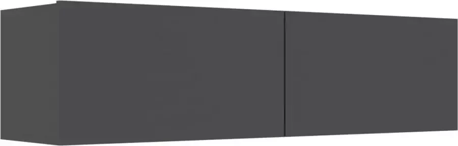 Maison Exclusive Tv-meubel 120x30x30 cm bewerkt hout grijs