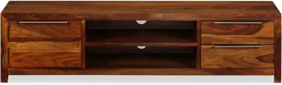 Maison Exclusive TV-meubel 120x30x30 cm massief sheeshamhout