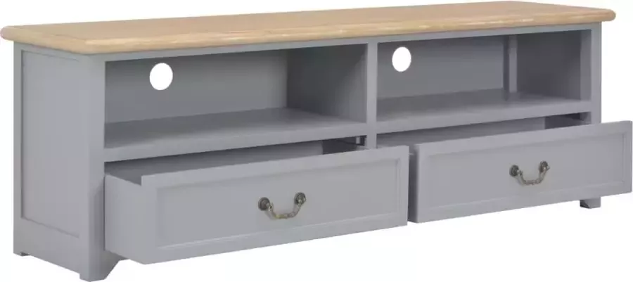 Maison Exclusive Tv-meubel 120x30x40 cm hout grijs