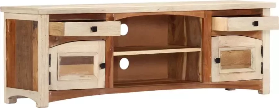 Maison Exclusive Tv-meubel 120x30x40 cm massief gerecycled hout - Foto 8