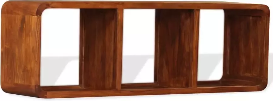 Maison Exclusive Tv-meubel 120x30x40 cm massief hout met sheesham afwerking - Foto 2