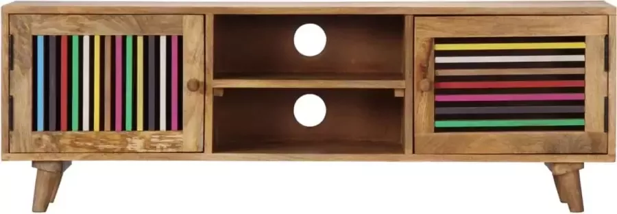 Maison Exclusive Tv-meubel 120x30x40 cm massief mangohout - Foto 6