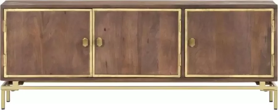 Maison Exclusive Tv-meubel 120x30x46 cm massief mangohout
