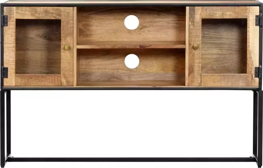 Maison Exclusive Tv-meubel 120x30x75 cm massief gerecycled hout