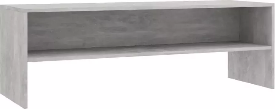 Maison Exclusive Tv-meubel 120x40x40 cm bewerkt hout betongrijs