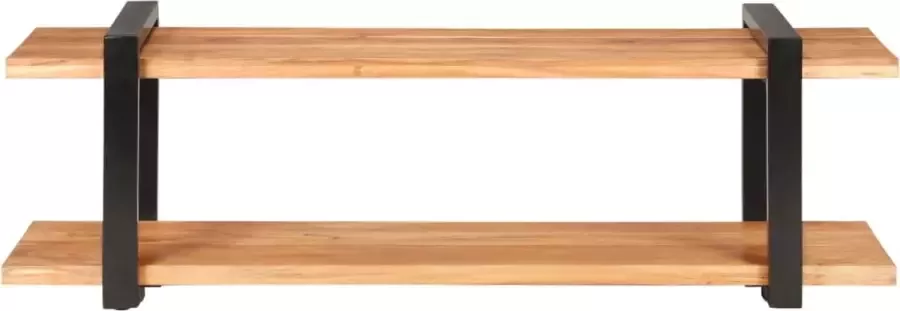 Maison Exclusive Tv-meubel 130x40x40 cm massief acaciahout