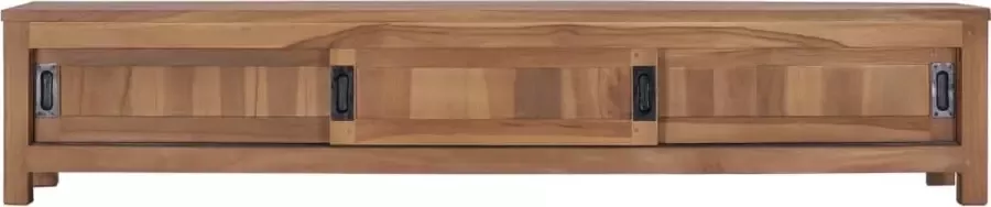 Maison Exclusive Tv-meubel 150x30x30 cm massief teakhout