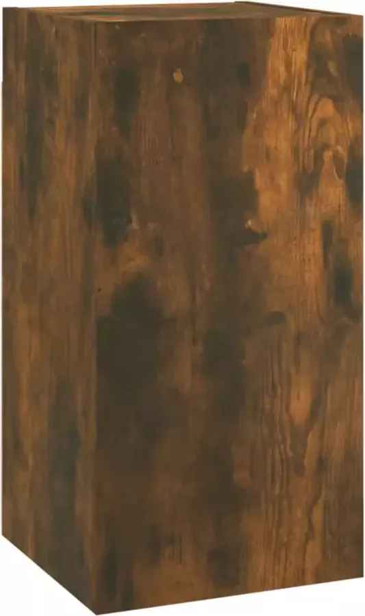 Maison Exclusive Tv-meubel 30 5x30x60 cm bewerkt hout gerookt eikenkleurig