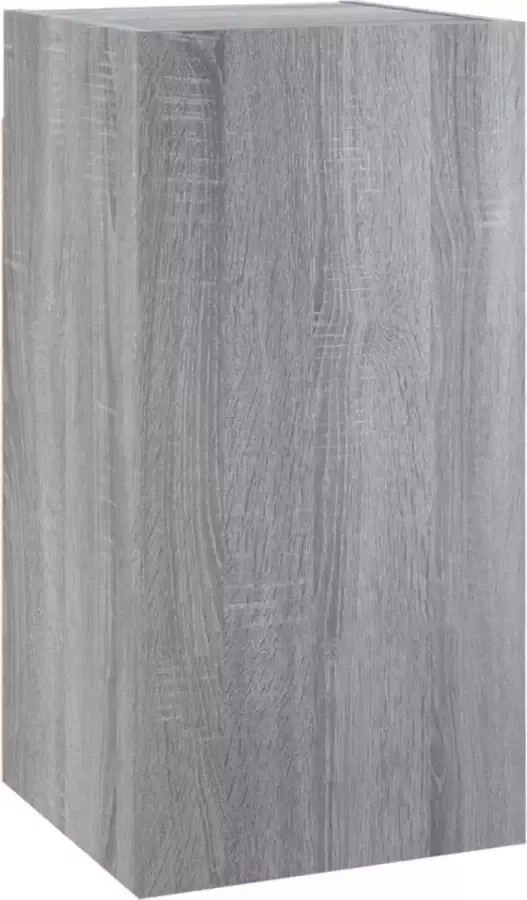 Maison Exclusive Tv-meubel 30 5x30x60 cm bewerkt hout grijs sonoma eikenkleurig