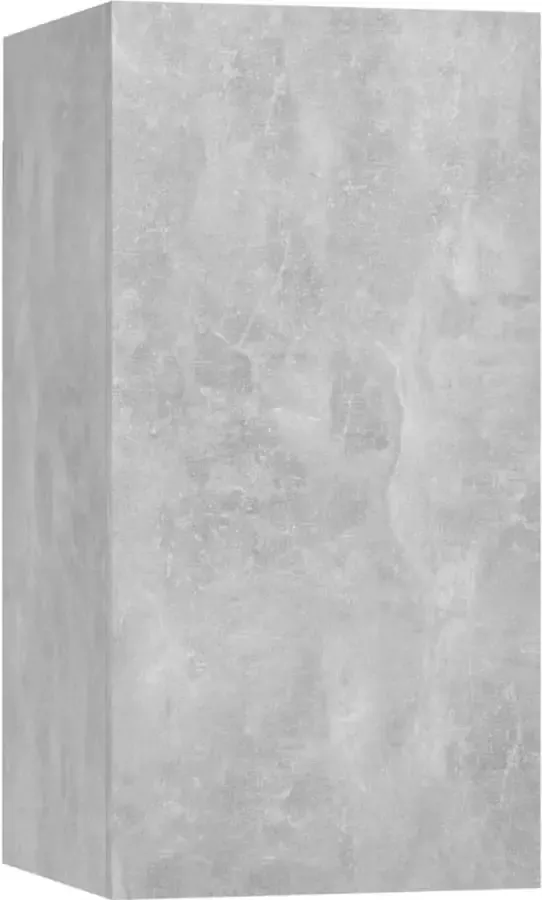 Maison Exclusive Tv-meubel 30 5x30x60 cm spaanplaat betongrijs
