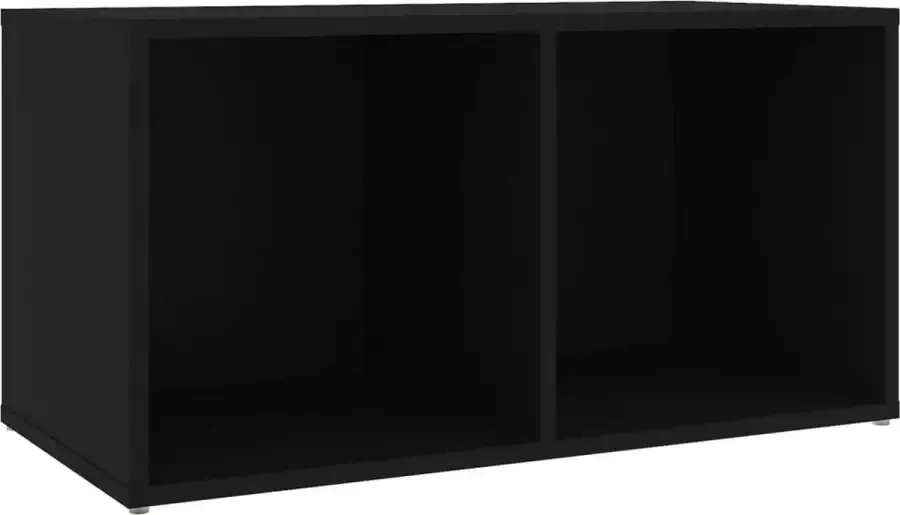 Maison Exclusive Tv-meubel 72x35x36 5 cm spaanplaat zwart