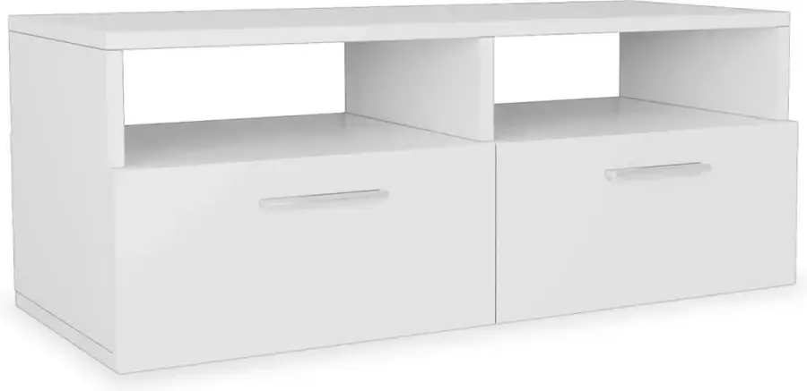 Maison Exclusive Tv-meubel 95x35x36 cm spaanplaat wit