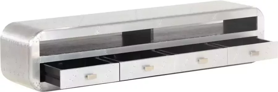 Maison Exclusive Tv-meubel Aviator vintage luchtvaartstijl 140x30x30 cm