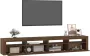 Maison Exclusive Tv-meubel met LED-verlichting 240x35x40 cm bruineikenkleurig - Thumbnail 1