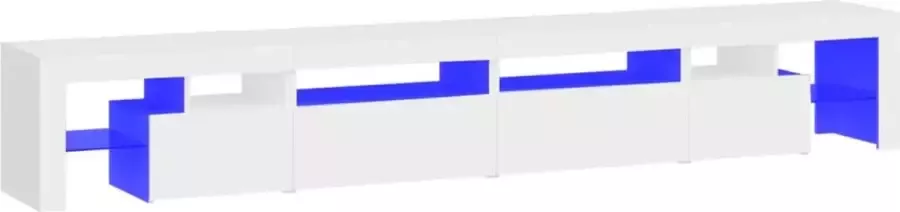Maison Exclusive Tv-meubel met LED-verlichting 280x36 5x40 cm wit