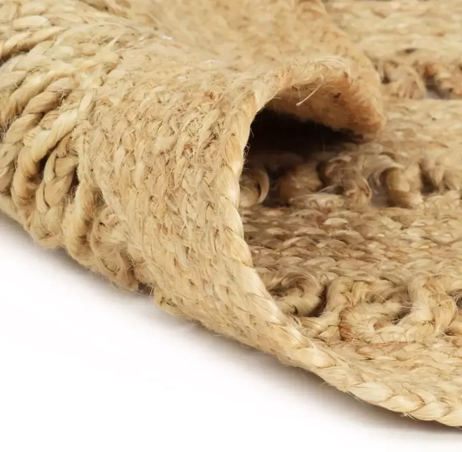 Maison Exclusive Vloerkleed handgemaakt 180 cm gevlochten jute