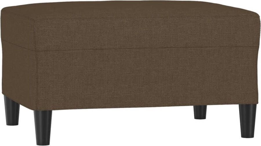 Maison Exclusive Voetenbank 70x55x41 cm stof bruin