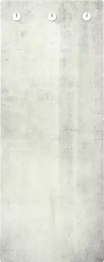 Maison Exclusive Wandkapstok stenen muur 125x50 cm gehard glas