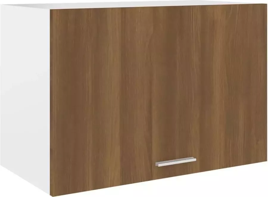 Maison Exclusive Wandkast hangend 60x31x40 cm bewerkt hout bruineikenkleurig