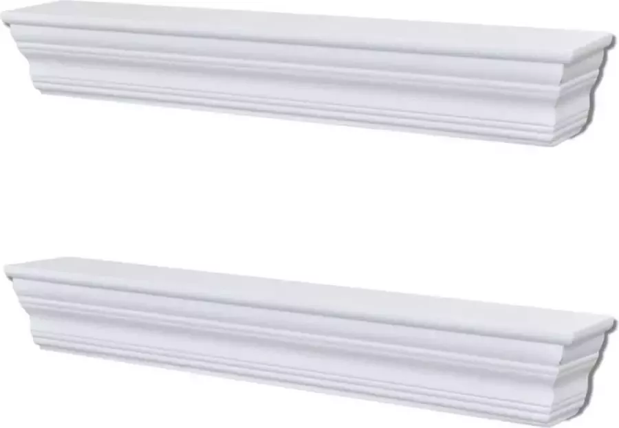 Maison Exclusive wandplanken Aaliyah 2 st wit