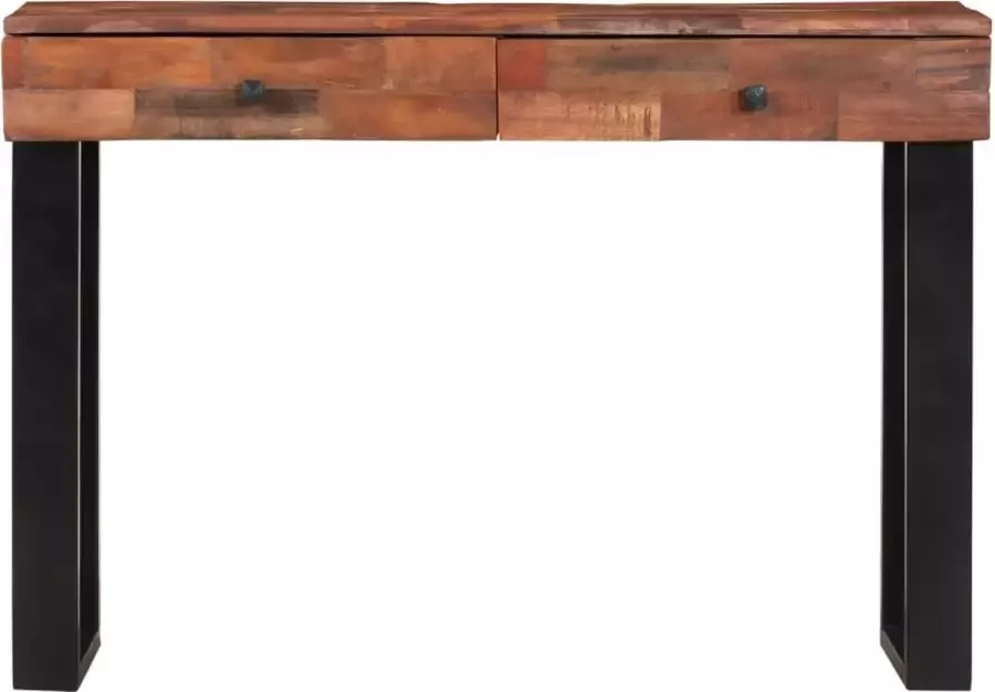Maison Exclusive Wandtafel 110x30x76 cm massief gerecycled hout