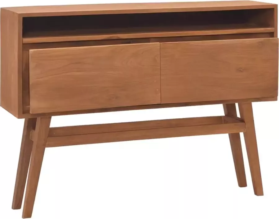 Maison Exclusive Wandtafel 110x30x79 cm massief teakhout