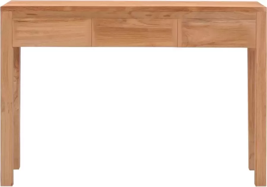 Maison Exclusive Wandtafel 110x35x75 cm massief teakhout