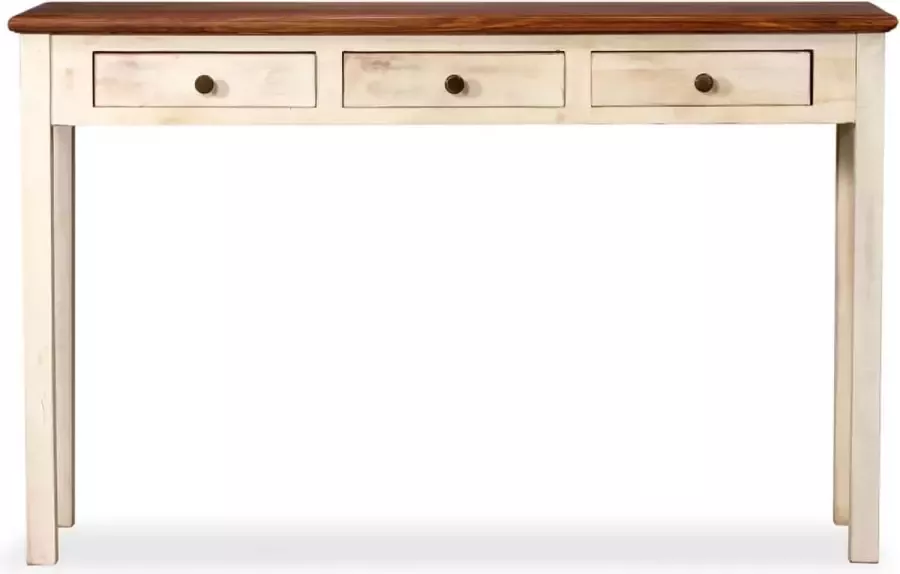 Maison Exclusive Wandtafel 120x30x76 cm massief sheesham en mangohout