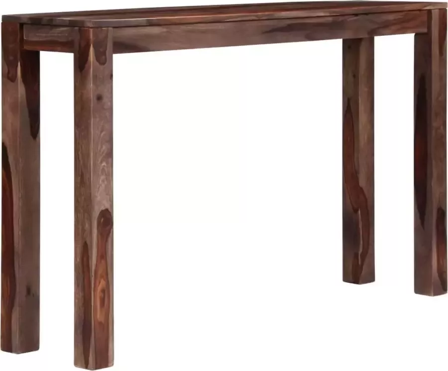 Maison Exclusive Wandtafel 120x30x76 cm massief sheeshamhout grijs