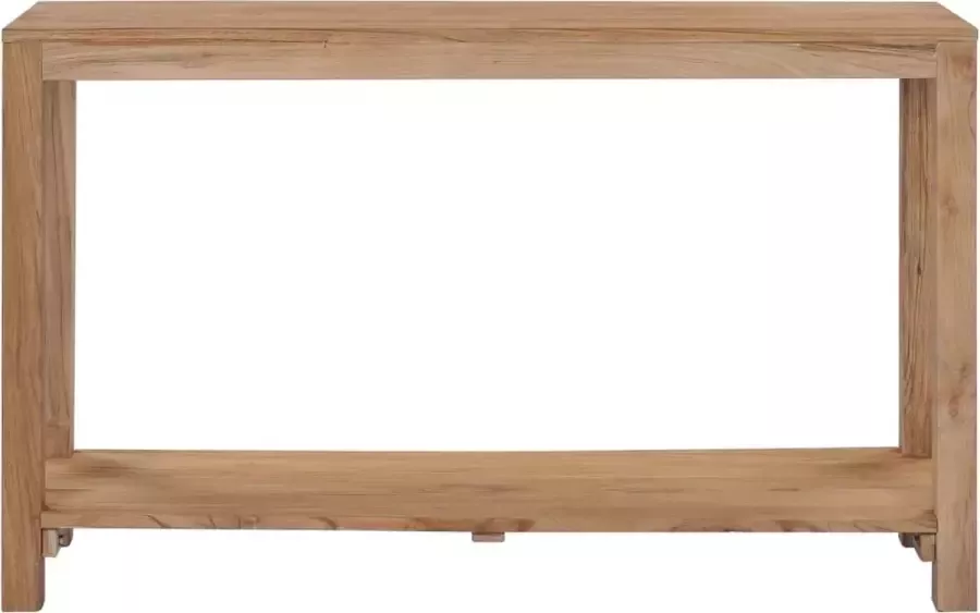 Maison Exclusive Wandtafel 120x35x75 cm massief teakhout
