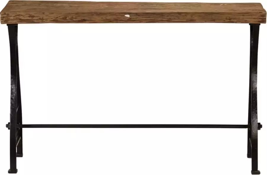Maison Exclusive Wandtafel 120x40x76 cm massief gerecycled hout
