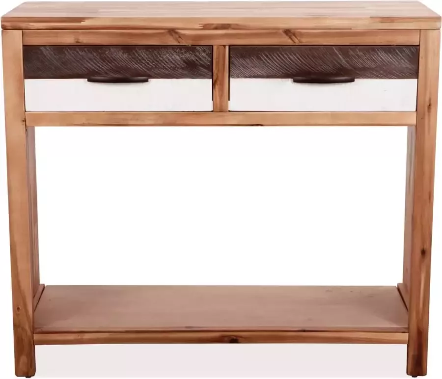 Maison Exclusive Wandtafel 86x30x75 cm massief acaciahout