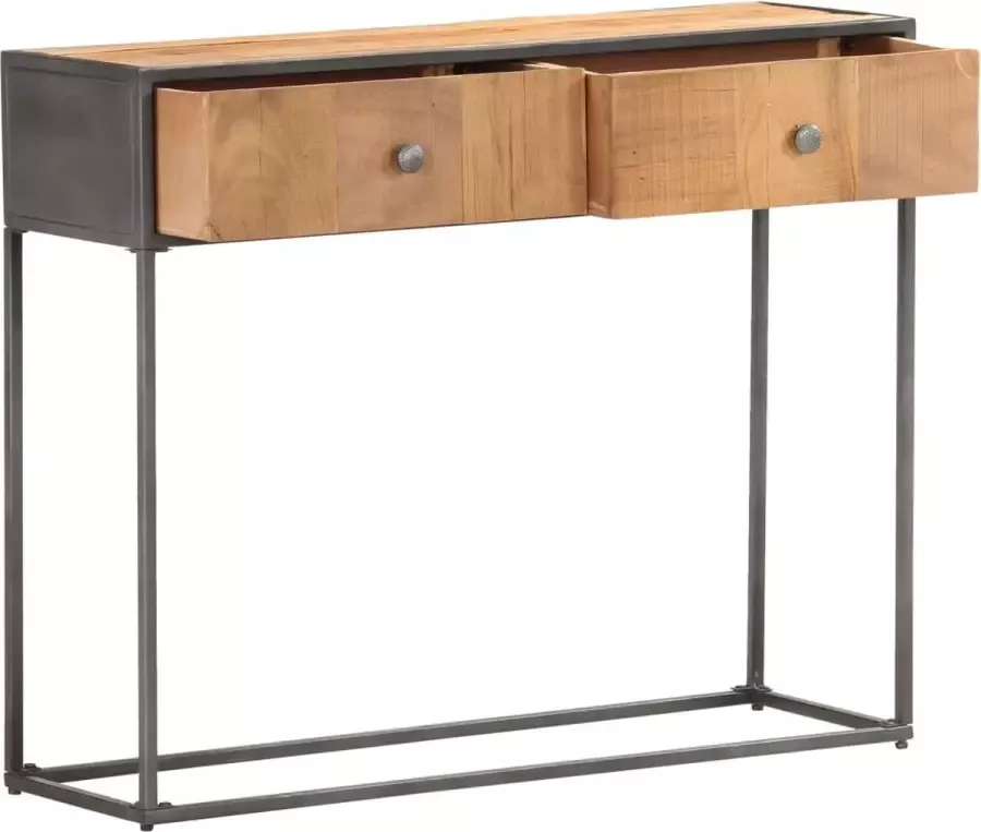 Maison Exclusive Wandtafel 90x30x75 cm massief gerecycled hout