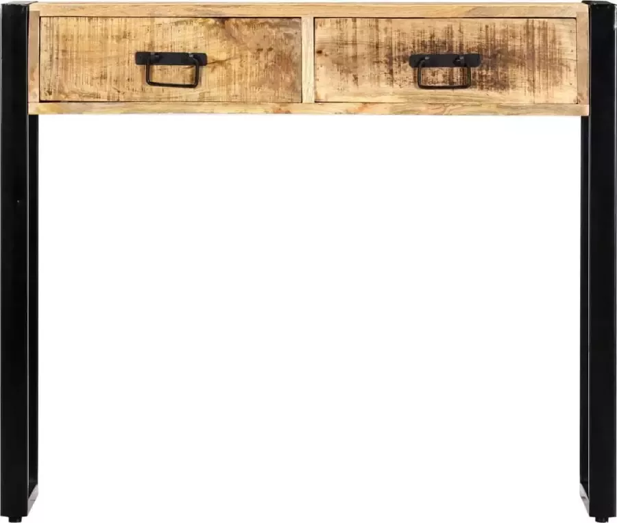 Maison Exclusive Wandtafel 90x30x75 cm massief mangohout
