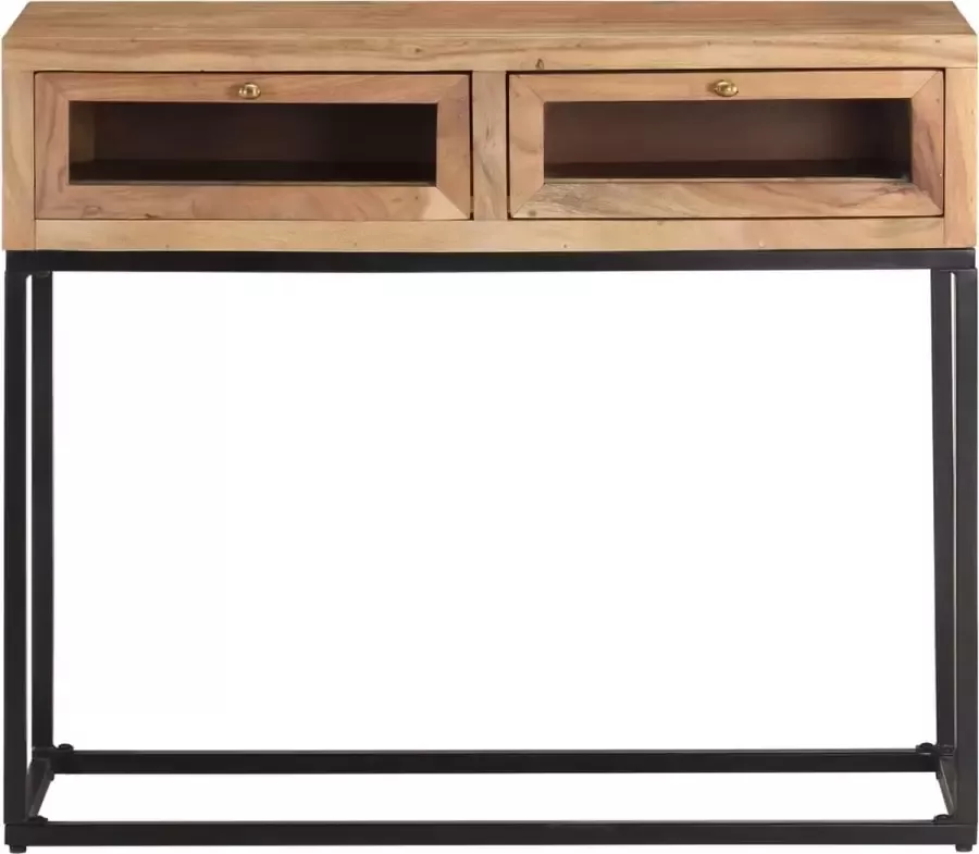 Maison Exclusive Wandtafel 90x35x76 cm massief acaciahout