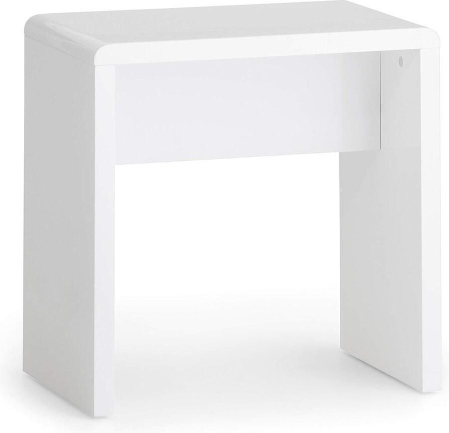 Korte Ronde Spa Kruk Make Up Kruk Hoogte Verstelbare Vanity Kruk Swivel Bank voor Slaapkamer Woonkamer Zwart Moderne Stijl Glamoureus Design